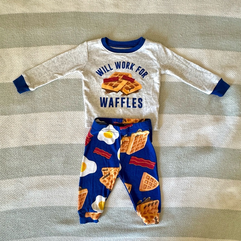 3/$10 Sale 0-3 Months Baby Pajama Set